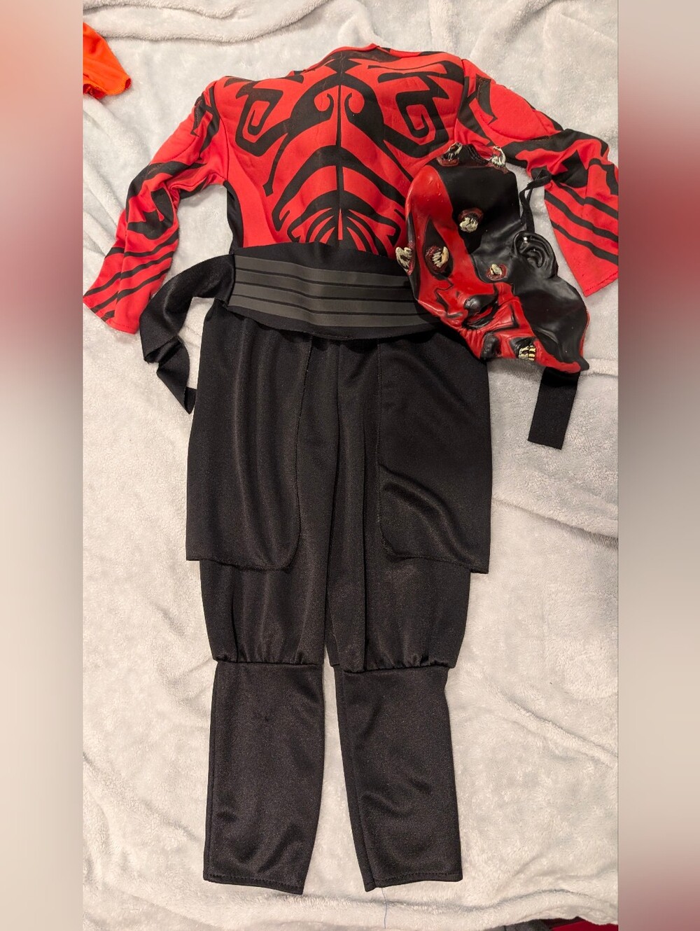 Darth maul Kids Halloween Costume with Mask